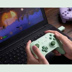 8Bitdo Ultimate 2C Trådløs håndkontroller med Hall Effect Grønn