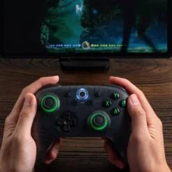 8Bitdo Ultimate 2C trådløs håndkontroller – Transparent Black