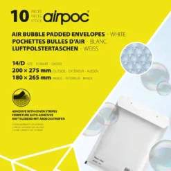 Bobleposer 10-pk. 180x265 mm