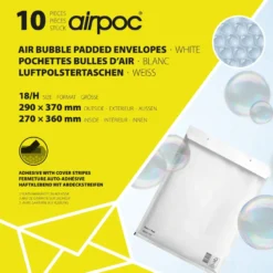 Bobleposer 10-pk. 270x360 mm