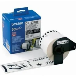 Brother DK-etikettpapir 62 mm DK22205