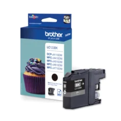 Brother LC123BK Blekkpatron Svart