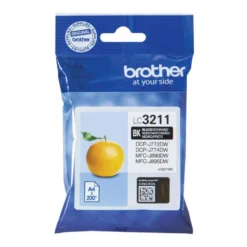 Brother LC3211BK Blekkpatron - Svart