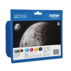 Brother LC1000 Blekkpatron 4-pk.
