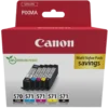 Canon CLI-571 og CLI-570 Blekkpatron 5-pakk