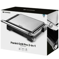 Champion Panini- og bordgrill Pro Health PG600 2-i-1