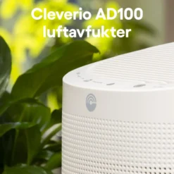 Cleverio AD100 Kompakt avfukter med HEPA-filter