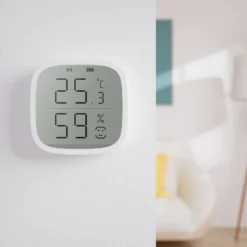 Cleverio Smart temperaturmåler og hygrometer med Zigbee 3.0
