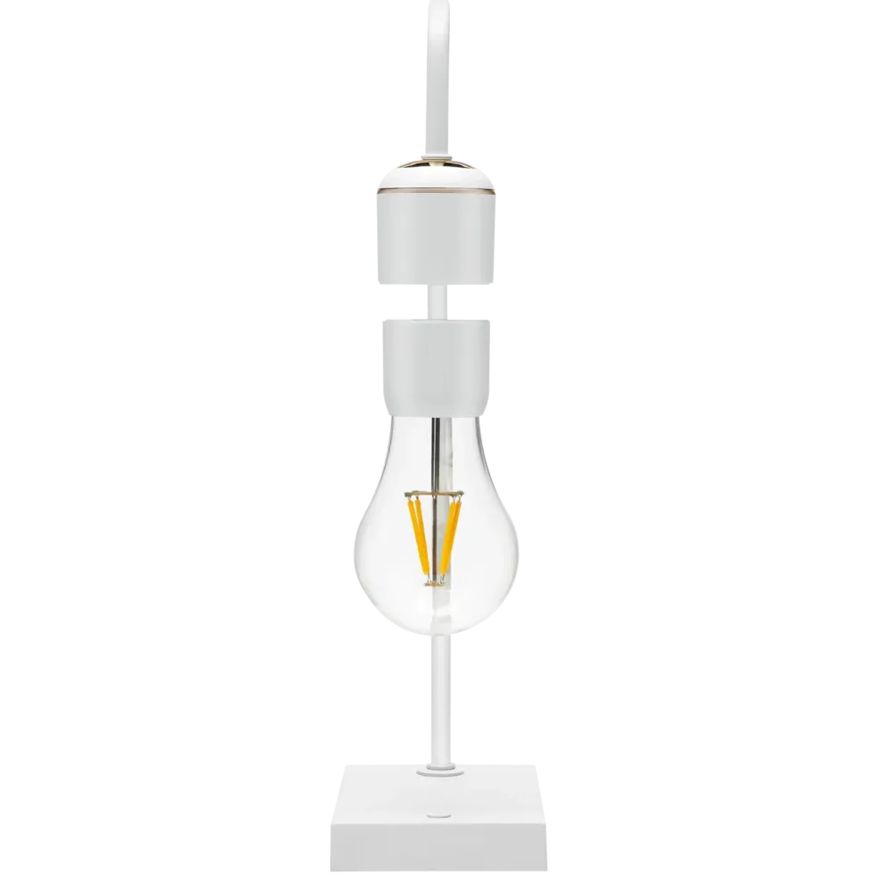Cleverio Svevende bordlampe Hvit