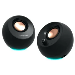 Creative Pebble Pro 2.0 USB-C PC-høyttalere Svart