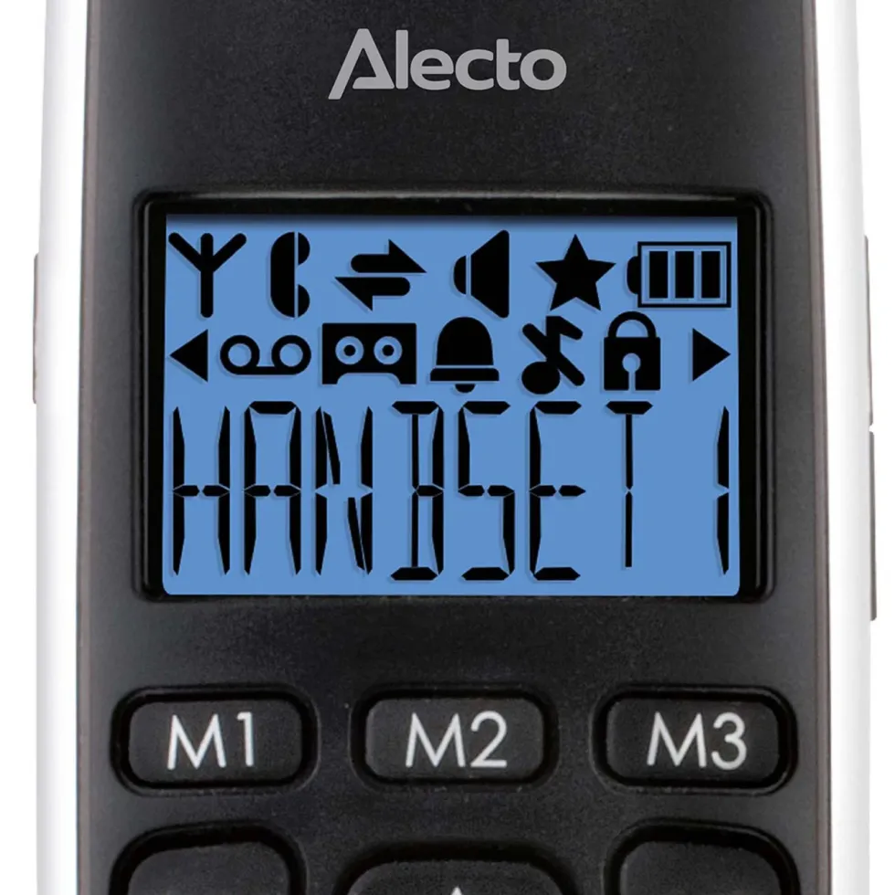 DECT-telefon Alecto FX-6020 (2 hodetelefoner + basestasjon)