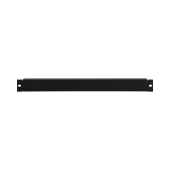 19"-dekkepanel 1U, svart