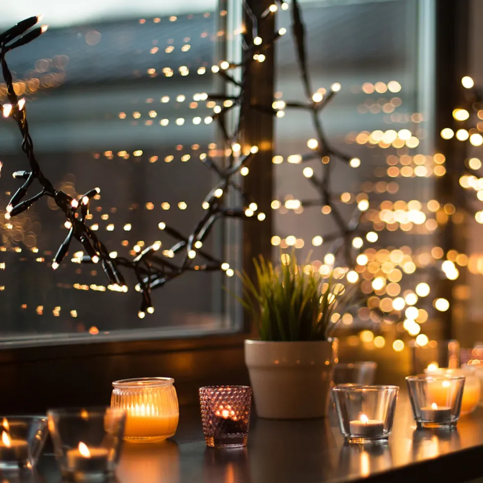 Deltaco Smart Home Lyslenke Hvit 80 LED 10 m