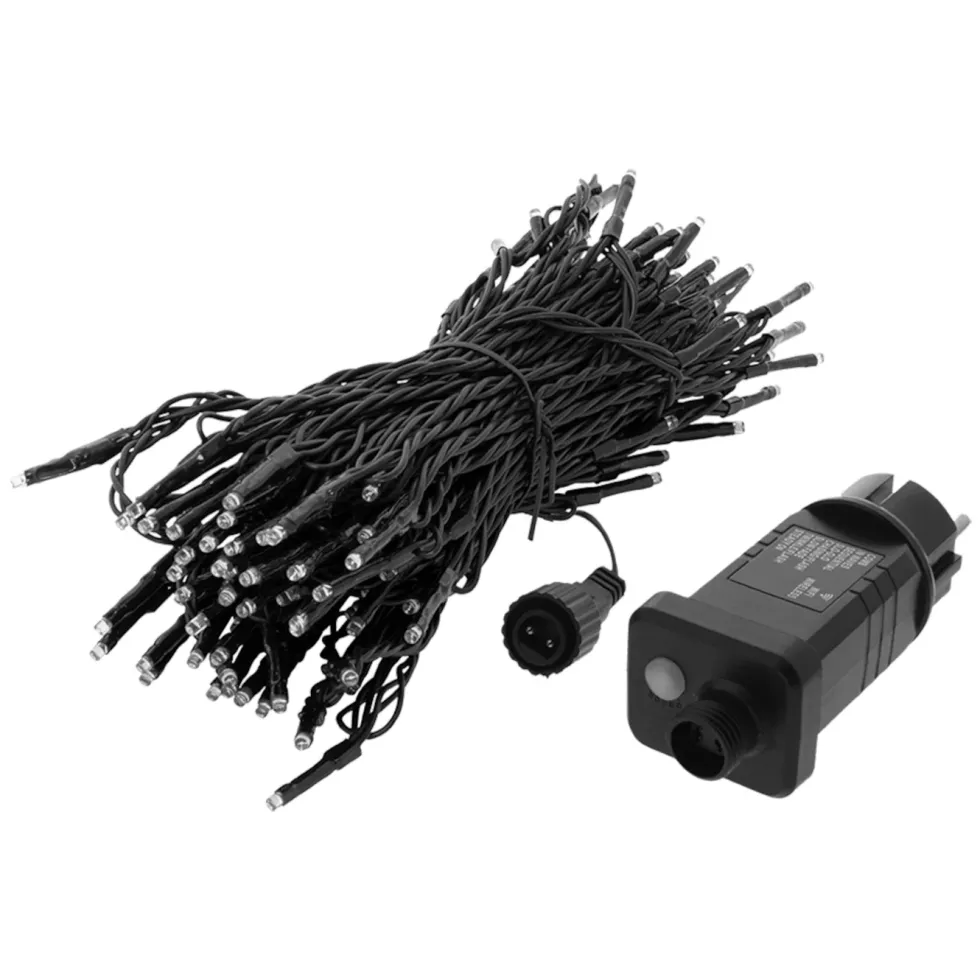 Deltaco Smart Home Lyslenke Hvit 80 LED 10 m