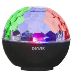 Denver Bluetooth-høyttaler med diskobelysning