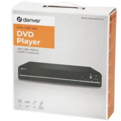 Denver DVD-spiller med SCART og HDMI