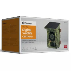 Denver WSW-8120 åtelkamera med solpanel, wifi og 4K