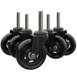 Desire2 Gummihjul for kontorstoler 5-pk. 22 mm