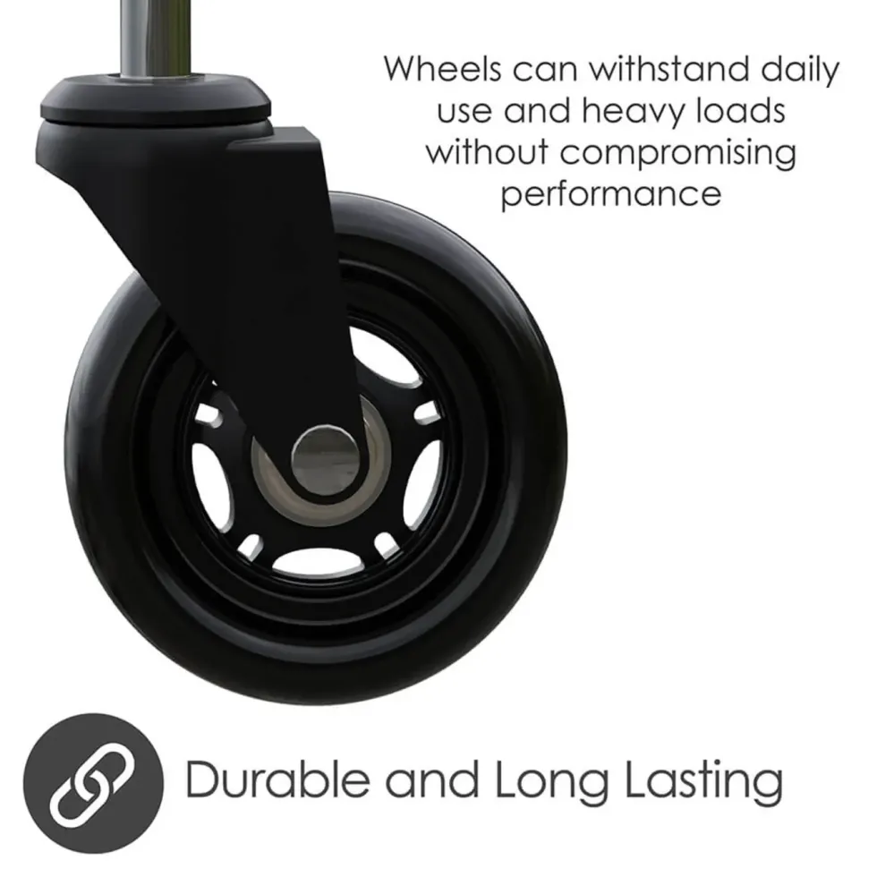 Desire2 Gummihjul for kontorstoler 5-pk. 22 mm