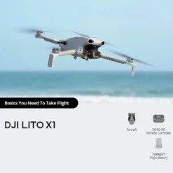 DJI Lito X1 kameradrone med 4K HDR Grå
