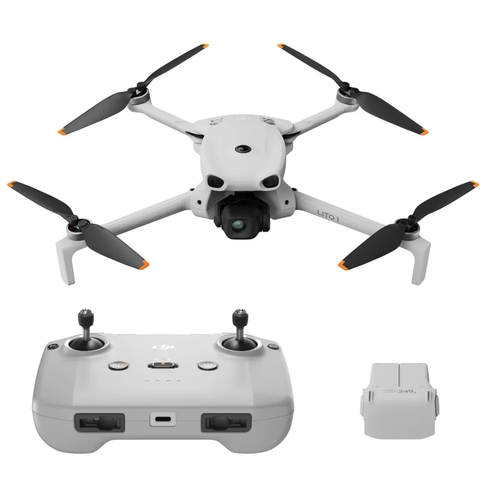 DJI Lito X1 kameradrone med 4K HDR Grå