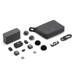 DJI Mic 3 trådløst mikrofonsett 2 TX + 1 RX + ladeetui