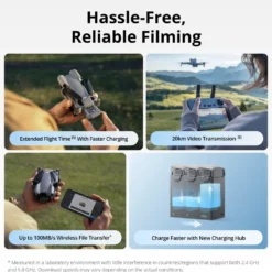DJI Mini 5 Pro – sammenleggbar drone med 50 MP-kamera