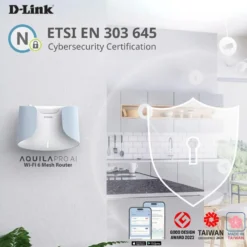 D-Link Aquila Pro AI AX6000 Wifi 6 Smart Mesh-ruter