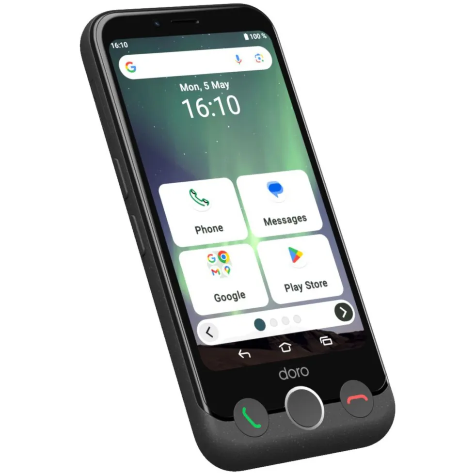 Doro Aurora A11 smarttelefon Grafittgrå