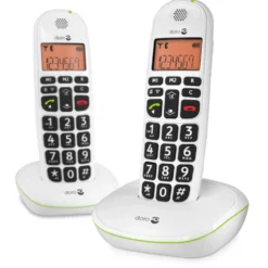Doro PhoneEasy 100w Duo trådløs hjemmetelefon med lydforsterking