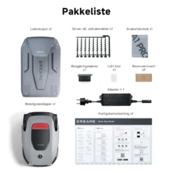 Dreame A1 Pro Robotgressklipper 2000