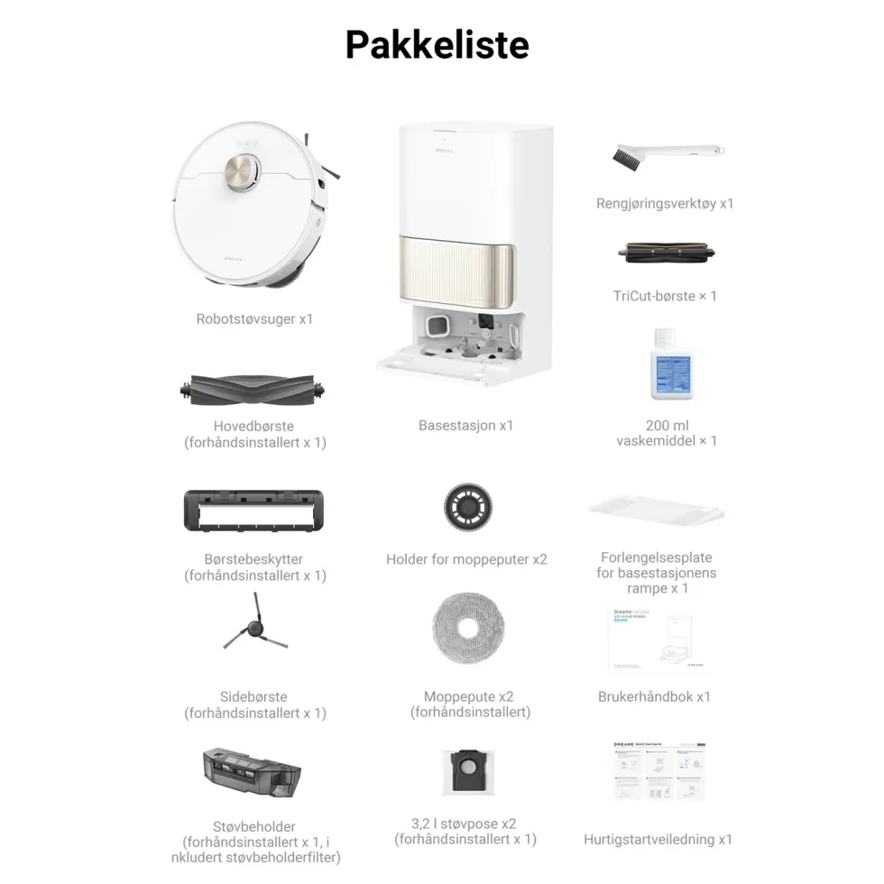 Dreame L40 Ultra Robotstøvsuger