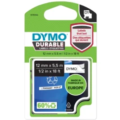Dymo Durable D1-merketeip 12 mm