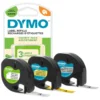 Dymo Letratag merketape 3-pakk
