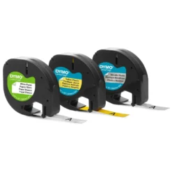 Dymo Letratag merketape 3-pakk