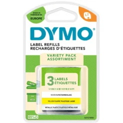 Dymo Letratag merketape 3-pakk