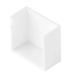 Endestykke for kabelkanal 20x10 mm