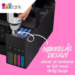 Epson 104 EcoTank blekkflaske 65 ml Svart