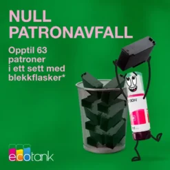 Epson 104 EcoTank blekkflaske 65 ml Svart