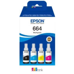 Epson 664 EcoTank blekkpåfylling 4-pakk