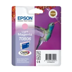 Epson T0806 Blekkpatron - Lys magenta