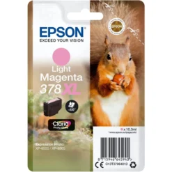 Epson T378 XL Blekkpatron - Lys magenta