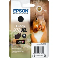 Epson T378 XL Blekkpatron - Svart