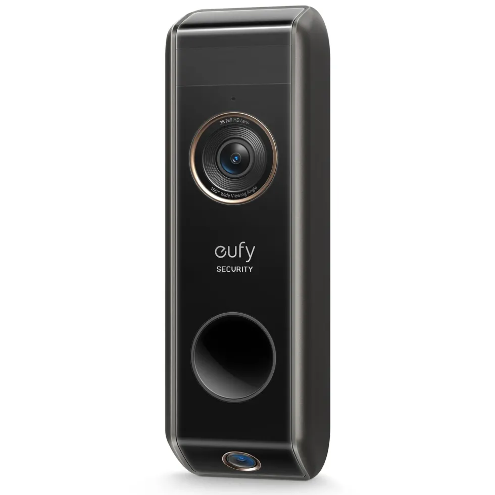 Eufy Dual Video Doorbell 2K Dørklokke med basestasjon