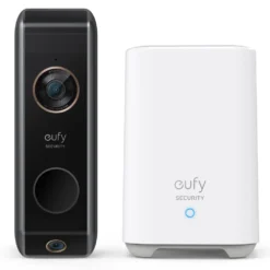 Eufy Dual Video Doorbell 2K Dørklokke med basestasjon