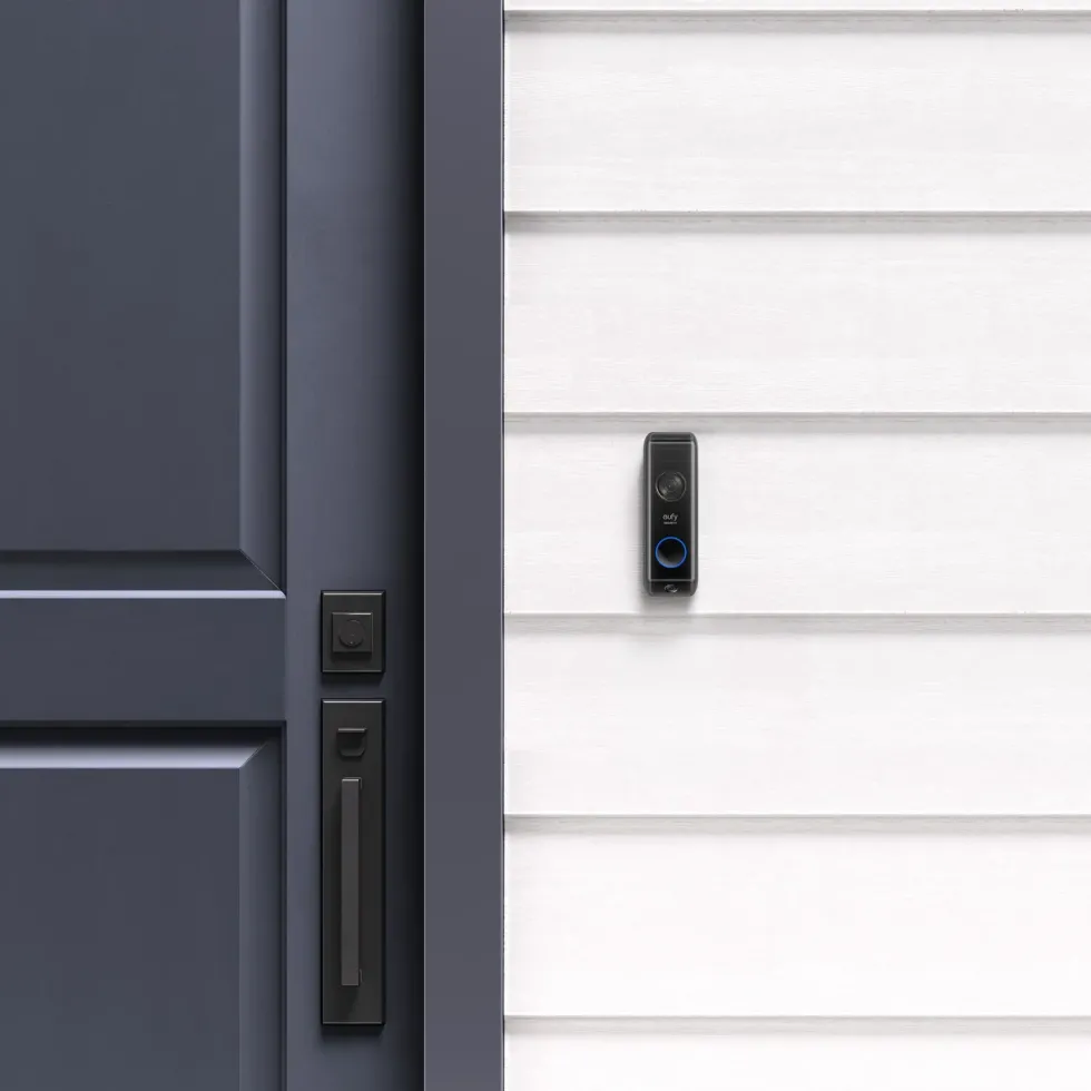 Eufy Dual Video Doorbell 2K Dørklokke med basestasjon