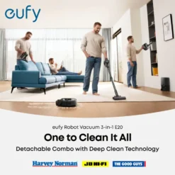 Eufy E20 3-i-1 robotstøvsuger