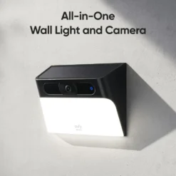 Eufy Solcelledrevet vegglampe med kamera S120