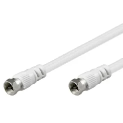F-kabel - Hvit 5 m