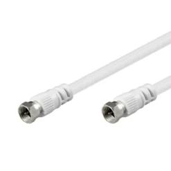 F-kabel - Hvit 15 m